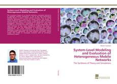 Portada del libro de System-Level Modeling and Evaluation of Heterogeneous Mobile Networks