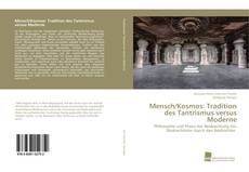 Portada del libro de Mensch/Kosmos: Tradition des Tantrismus versus Moderne