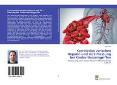 Capa do livro de Korrelation zwischen Heparin und ACT-Messung bei Kinder-Herzeingriffen 