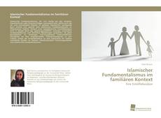 Capa do livro de Islamischer Fundamentalismus im familiären Kontext 