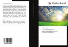 Bookcover of L'environnement