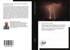 Capa do livro de Décharge électrique de surface sous tension alternative 50 Hz 