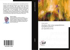 Buchcover von Analyse des sous populations lymphocytaires