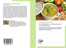 Capa do livro de Contribution à la réduction de la malnutrition 