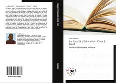 Capa do livro de La Paix Et L'éducation Chez E. Kant 