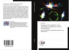 Bookcover of Anneaux et modules avec certaines conditions sur les annulateurs