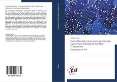Buchcover von Contribution à la conception de systèmes d'analyse temps-fréquence