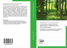 Etude des propriétés de Agelanthus dodoneifolius (Loranthaceae) kitap kapağı