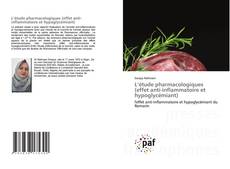 Buchcover von L’étude pharmacologiques (effet anti-inflammatoire et hypoglycémiant)
