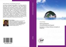 Bookcover of Articulations morphodynamiques