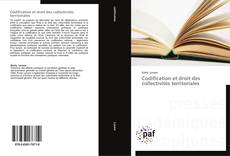 Codification et droit des collectivités territoriales的封面