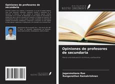 Copertina di Opiniones de profesores de secundaria