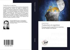 Traduction et cognition kitap kapağı