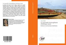 Buchcover von La nouvelle francophone d’Afrique noire