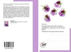 Bookcover of Comportement de la gesse (Lathyrus sativus) vis à vis de NaCl