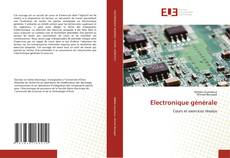 Electronique générale kitap kapağı