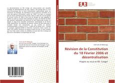 Capa do livro de Révision de la Constitution du 18 Février 2006 et décentralisation 
