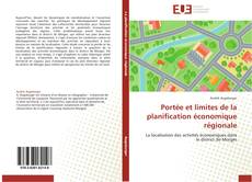 Capa do livro de Portée et limites de la planification économique régionale 