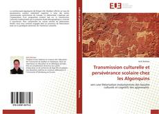 Bookcover of Transmission culturelle et persévérance scolaire chez les Algonquins