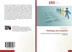 Politique de mobilité kitap kapağı