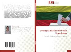 Capa do livro de L'européanisation de l’élite lituanienne 