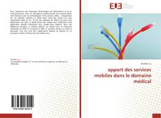 Buchcover von apport des services mobiles dans le domaine médical