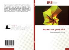 Espace Dual généralisé kitap kapağı