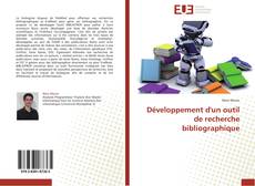 Développement d'un outil de recherche bibliographique kitap kapağı