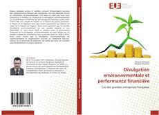 Bookcover of Divulgation environnementale et performance financière
