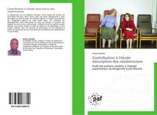 Capa do livro de Contribution à l'étude descriptive des réadmissions 