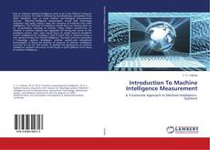 Portada del libro de Introduction To Machine Intelligence Measurement