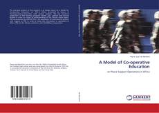 Capa do livro de A Model of Co-operative Education 