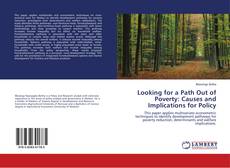 Looking for a Path Out of Poverty: Causes and Implications for Policy kitap kapağı