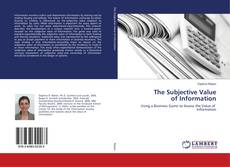 Capa do livro de The Subjective Value of Information 