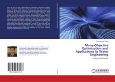 Capa do livro de Many-Objective Optimization and Applications to Water Engineering 