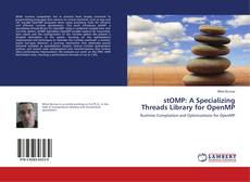 Capa do livro de stOMP: A Specializing Threads Library for OpenMP 