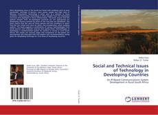 Social and Technical Issues of Technology in Developing Countries的封面