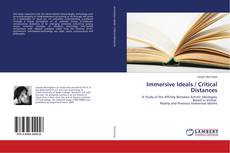 Immersive Ideals / Critical Distances kitap kapağı