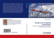 Capa do livro de Europe as an Imagined Community? 