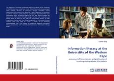 Information literacy at the Universtity of the Western Cape的封面