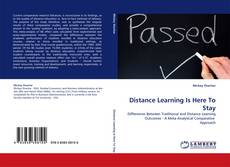 Capa do livro de Distance Learning Is Here To Stay 