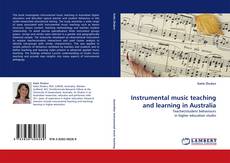 Capa do livro de Instrumental music teaching and learning in Australia 