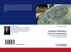 Capa do livro de Problem Definition (Lack of Leadership) 