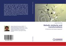 Capa do livro de Melodic similarity and transformations 
