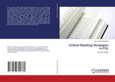 Critical Reading Strategies in ESL kitap kapağı