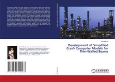 Capa do livro de Development of Simplified Crash Computer Models for Thin-Walled Beams 