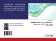 Обложка Iodine deficiency in Children