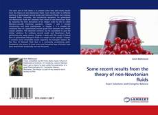 Portada del libro de Some recent results from the theory of non-Newtonian fluids