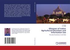 Capa do livro de Glimpses of Indian Agricultural Education and Information Use 