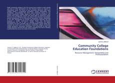 Community College Education Foundations kitap kapağı